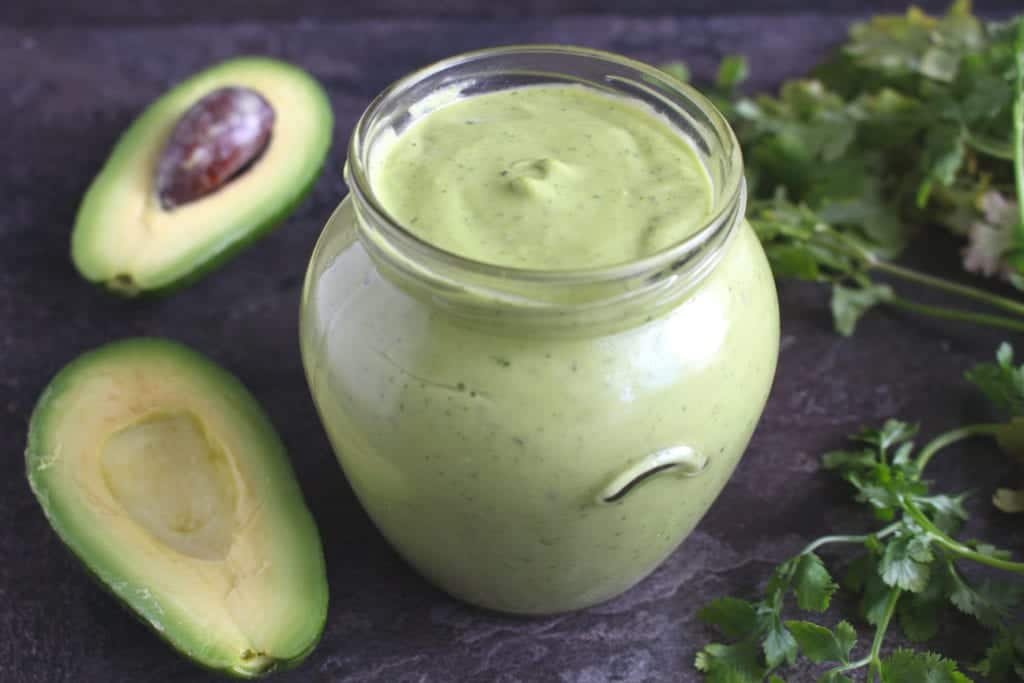 Creamy Cilantro Sauce (2 minute Coriander Sauce)