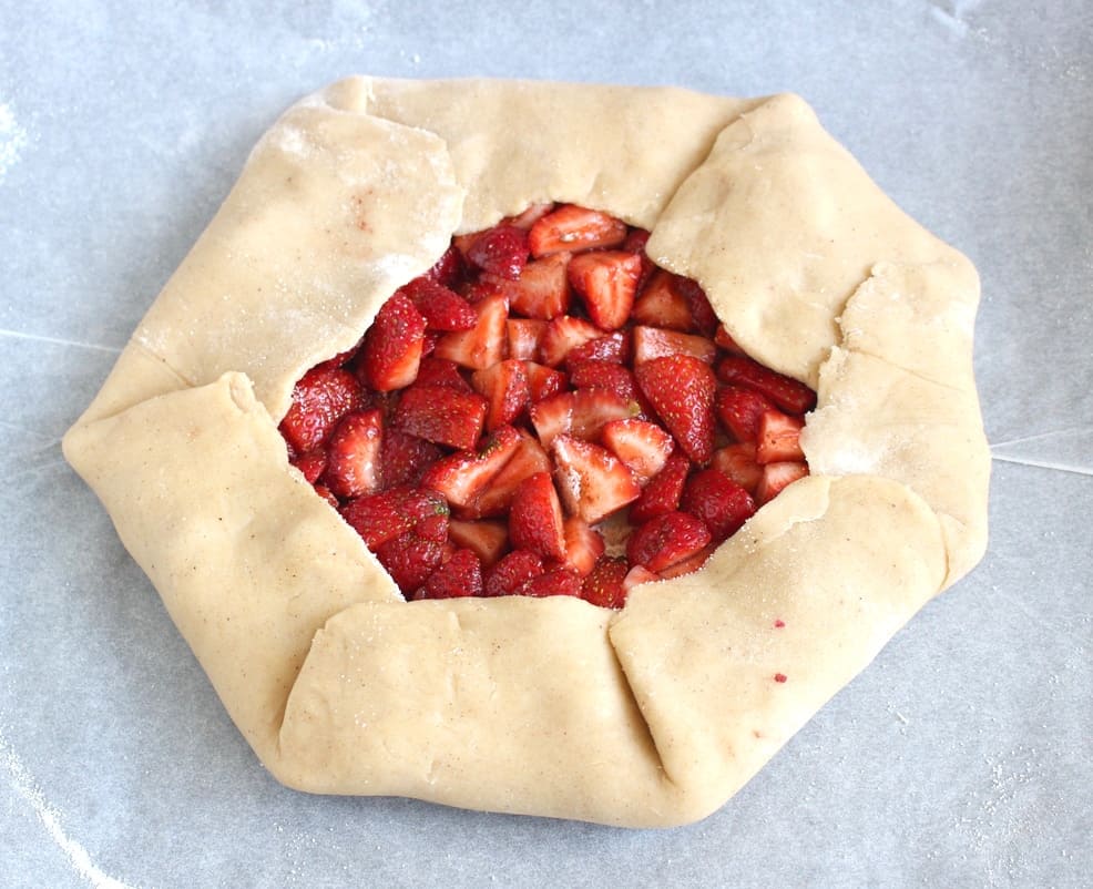 Strawberry Cinnamon Galette