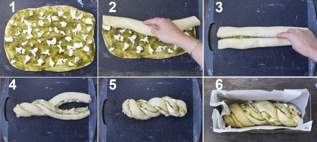 How to make a Pesto Babka: step-by-step