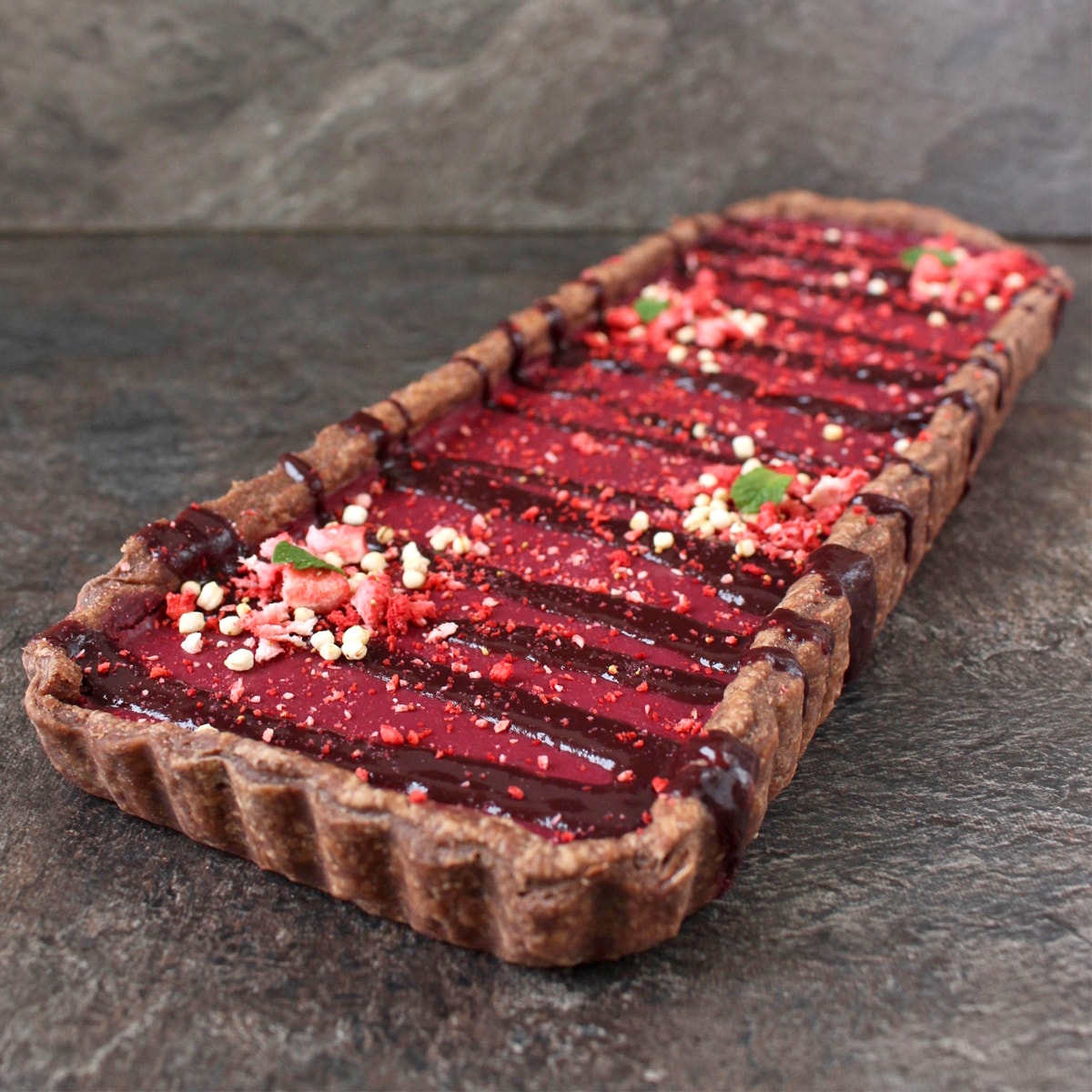 Chocolate Cherry Tart