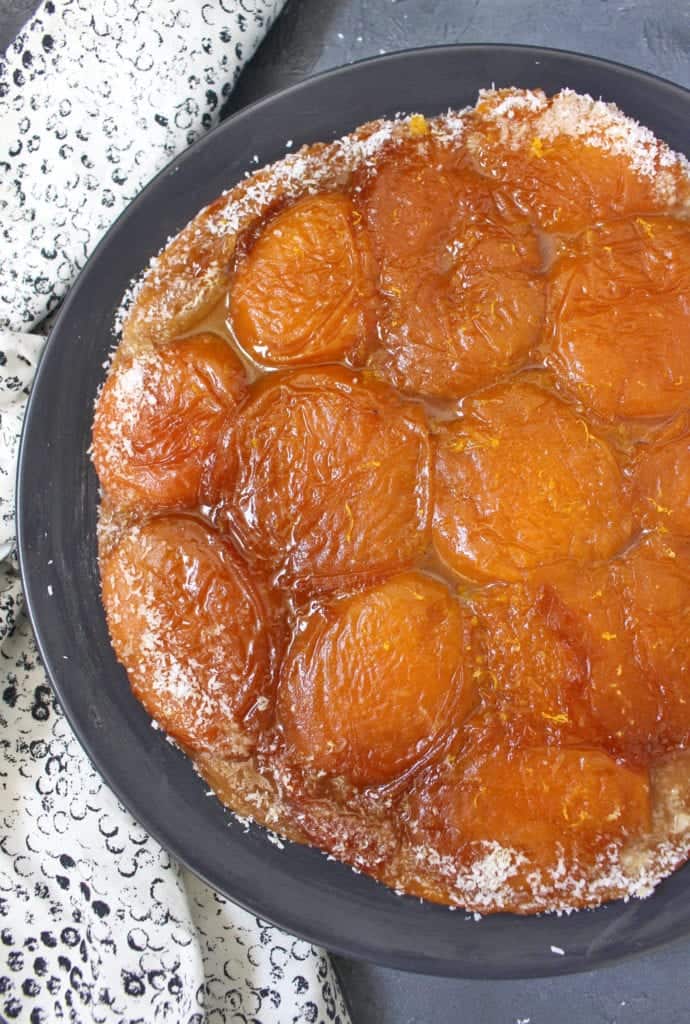 Caramelised Apricots from above