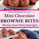 Mini Chocolate Brownie Bites