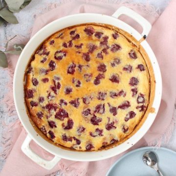 Quick and Easy Cherry Clafoutis