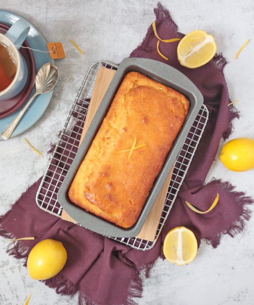 Lemon Loaf from Above