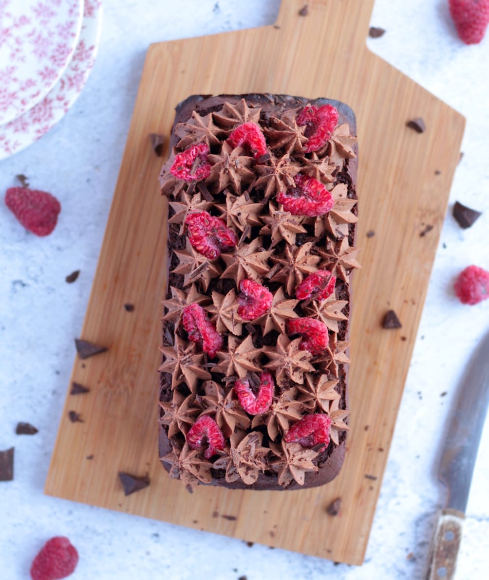 Chocolate Loaf from above