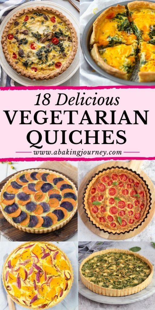 18 Delicious Vegetarian Quiches