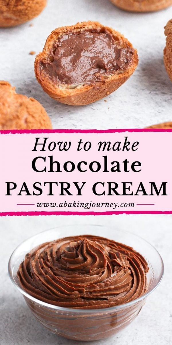 How to make Chocolate Pastry Cream2
