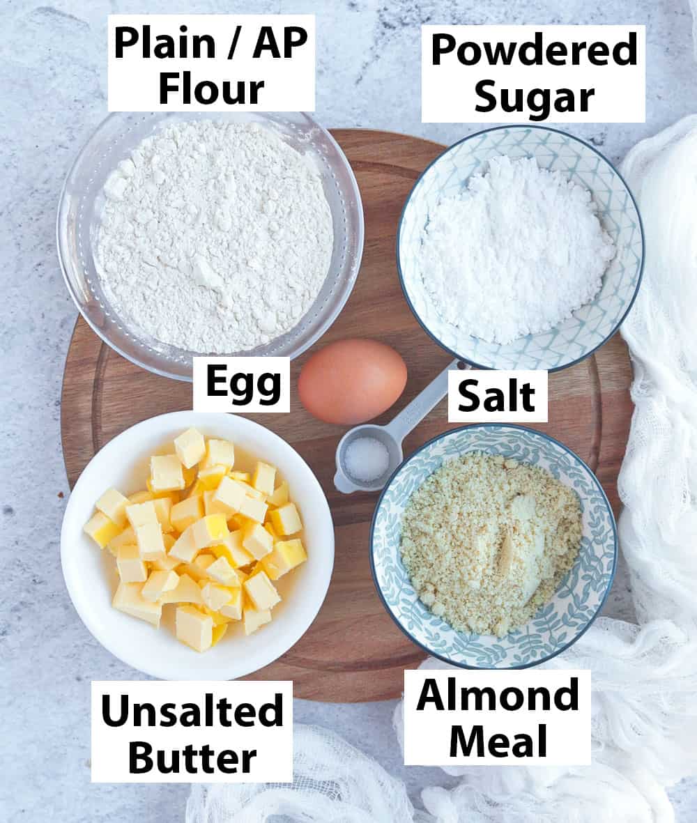 Pate Sucree Ingredients