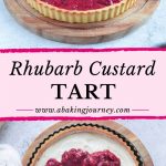 Rhubarb Custard Tart