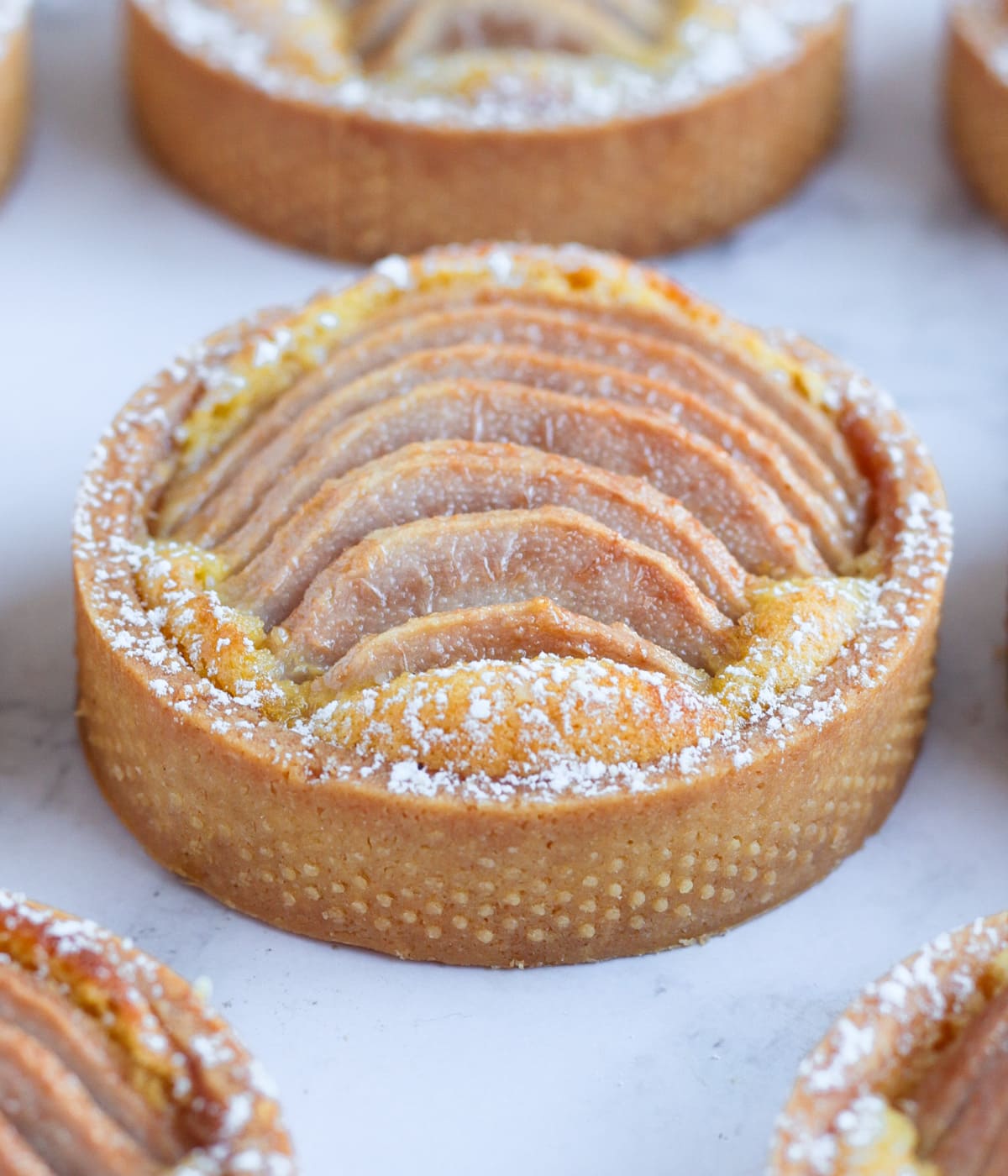 Pear Frangipane Tartlets