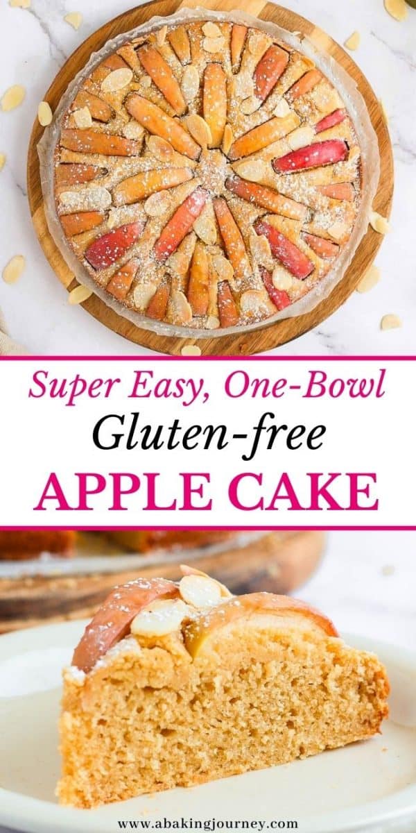 One Bowl Gluten Free Apple Cake