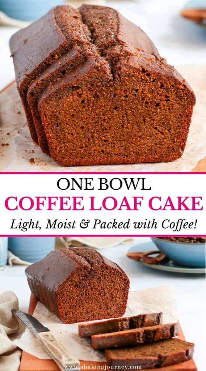 One Bowl Coffee Loaf Cake