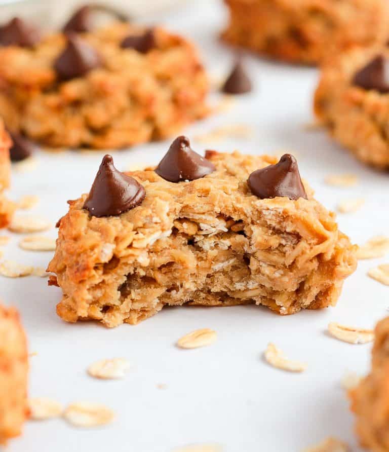 3 Ingredients Peanut Butter Banana Oatmeal Cookies A Baking Journey