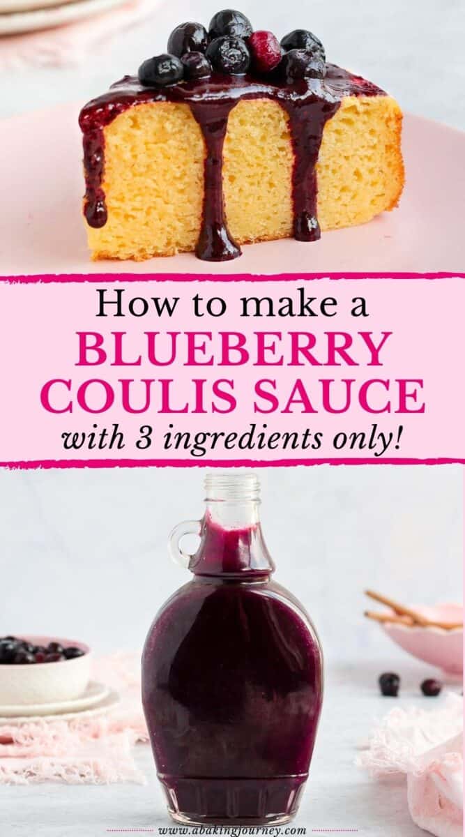 How to make Blueberry Coulis Sauce