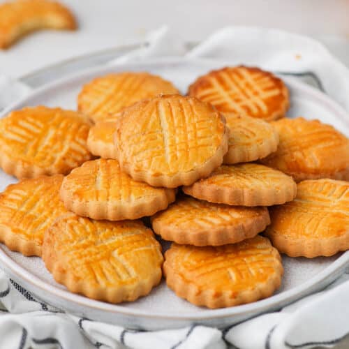 Sablé Breton Cookies (French Salted Butter Cookies)
