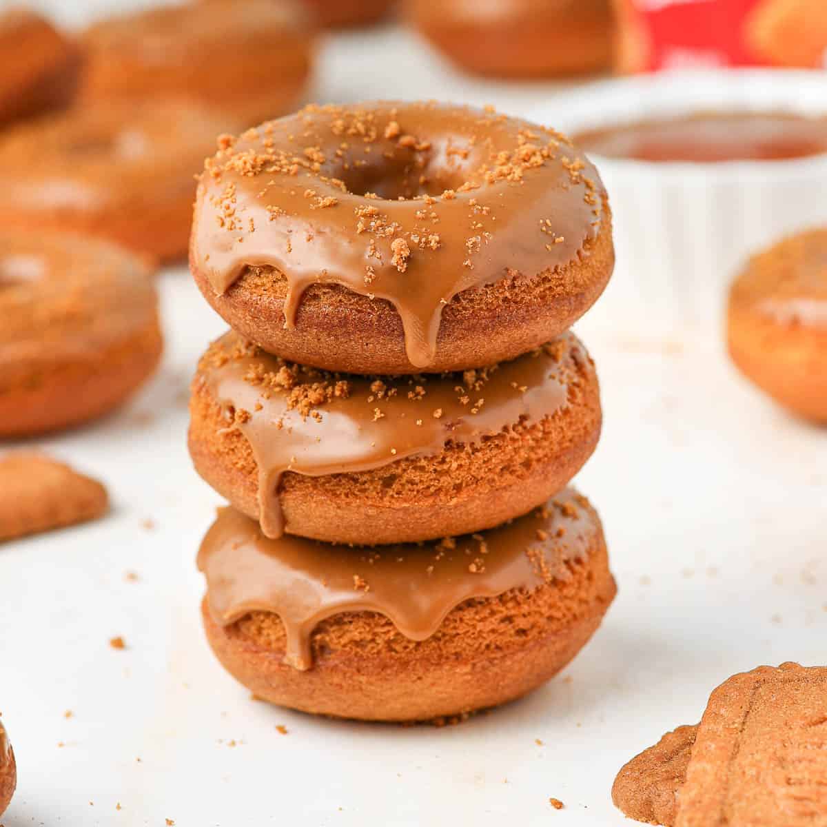 Easy Biscoff Donuts - A Baking Journey