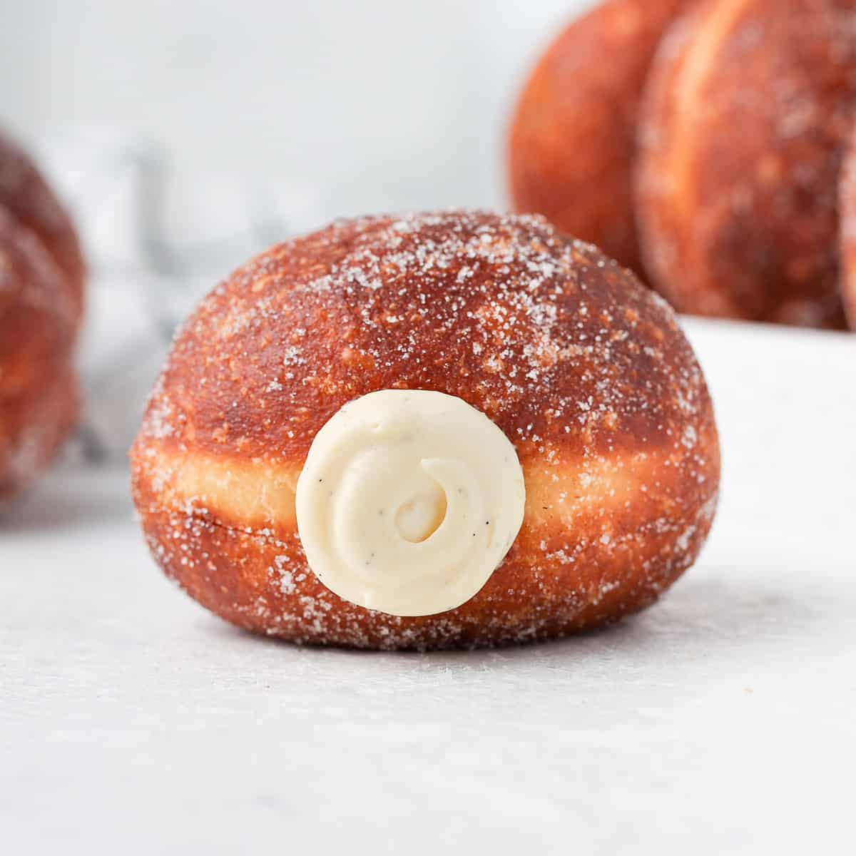 Super Soft Bavarian Cream Filled Donuts