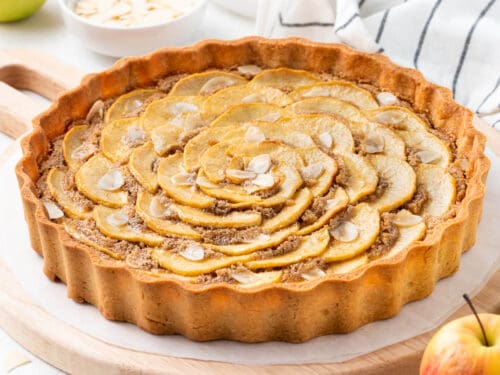 Apple Frangipane Tart - A Baking Journey