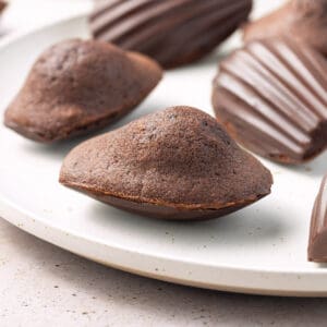 Madeleines au chocolat